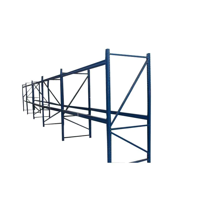 Palettenregal Restpostenpaket, Regallänge: 17,60 - 20,65 lfm. Regalständer: 2.000 x 900 - 1.200 mm 