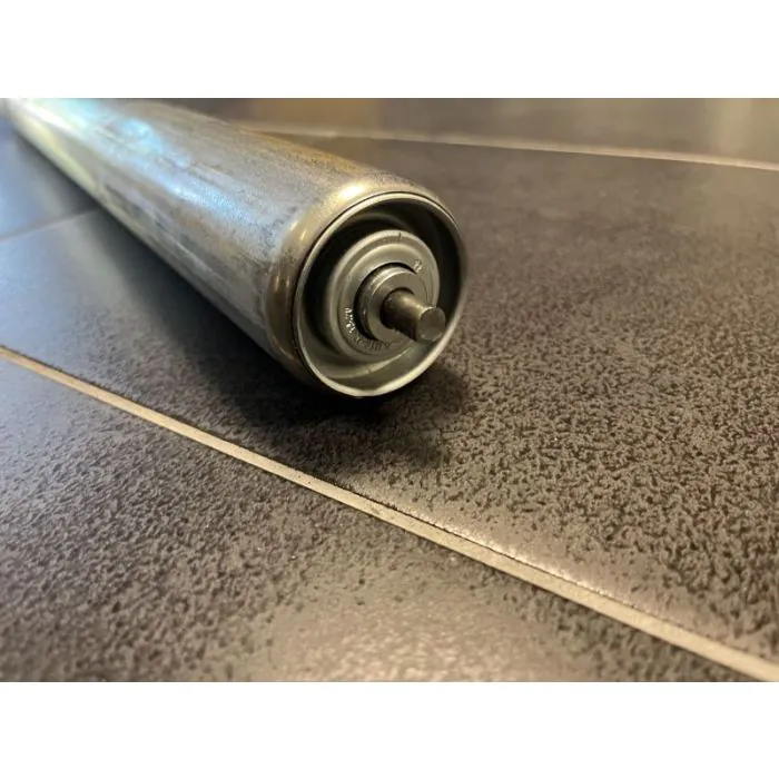 5x Tragrollen Transportrolle Rollenbahn Länge 440 Mm 50 Mm Verzinkt