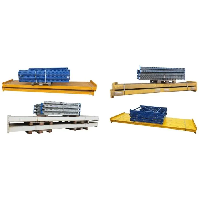 Palettenregal Restpostenpaket, Regallänge: 17,60 - 20,65 lfm. Regalständer: 2.000 x 900 - 1.200 mm