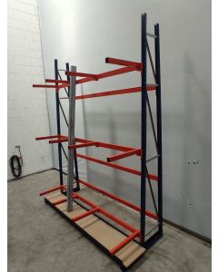 Vertikalregal A-Regal, neu | Gesamthöhe: 3.050 mm | Gesamttiefe: 1.000 mm | Regallänge: 2.360 mm