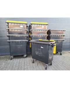 Müllcontainer Müllgroßbehälter MGB Mülltonne / WEBER / 1.350 x 775 x 1.320 mm (BxTxH) / Volumen: 770l