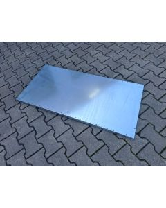 Fachboden für Fachbodenregale Magazinregal, gebraucht / Schulte / 1.220x600x40 mm (BxTxH) / sendzimir verzinkt / 250 kg 