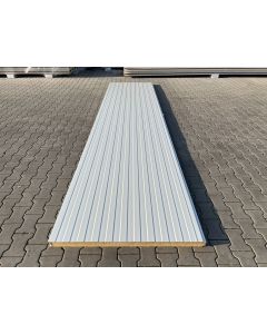 Wandplatten I.Wahl 60mm Kerndämmung - Farbe: Grauweiß (31,00€/QM)