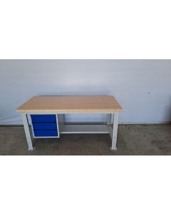 Werkbank Arbeitstisch, neu | Werkbankbreite: 1.725 mm | Werkbanktiefe: 750 mm | Werkbankhöhe: variabel | Schubladenschrank