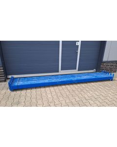 Palettenregaltraverse Traverse Palettenregal, gebraucht | Bito PL 38 | lichte Weite: 3.600 mm | K: 127 x 50 mm | blau | 3 HK