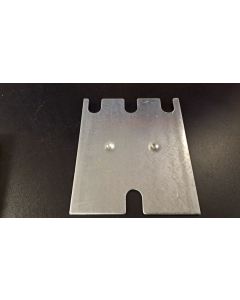 Ausgleichsblech Nivelierblech f&uuml;r Palettenregalst&auml;nder, gebraucht | Jungheinrich MPB | Abm.: 140 x 120 mm | Materialst&auml;rke: 3 mm