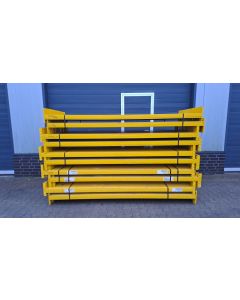 Palettenregaltraverse Traverse Palettenregal, gebraucht | SSI Sch&auml;fer PR600 | lichte Weite: 2.700 mm | Kastenprofil: 80 x 50 mm | gelb