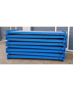 Palettenregaltraverse Traverse Palettenregal, gebraucht | SSI Sch&auml;fer PR600 | lichte Weite: 2.700 mm | INP: 80 x 42 mm | blau | 4 HK