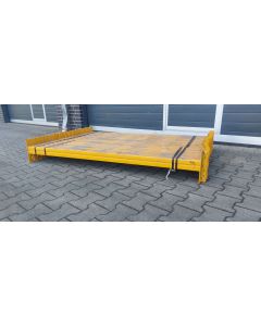 Palettenregaltraverse Traverse Palettenregal, gebraucht | META Thyssen | lichte Weite: 1.800 mm | K: 85 x 50 mm | gelb | 3 HK