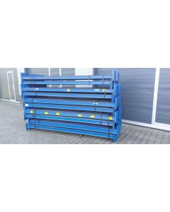 Palettenregaltraverse Traverse Palettenregal, gebraucht | SSI Sch&auml;fer P350 | lichte Weite: 2.700 mm | INP: 80 x 42 mm | blau | 5 HK