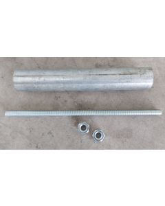 Regalverbinder Verbinder f. Palettenregale, gebraucht | Gesamtl&auml;nge: 200 mm | Regalabstand: 200 mm