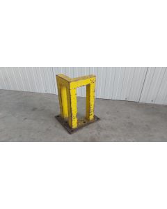 L - Anfahrschutzecke Palettenregal, gebraucht | Gesamth&ouml;he: 465mm | Schenkell&auml;nge: 355 x 325 x 120 mm | gelb