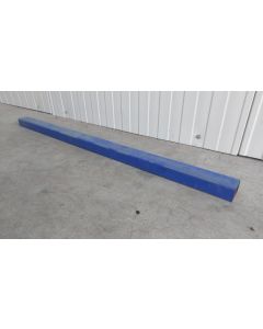 Rechteckrohr Vierkantrohr Stahltr&auml;ger, gebraucht | Gesamtl&auml;nge: ca. 1.110 mm | Profil: 60 x 40 mm | blau