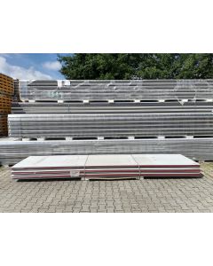 Sandwichplatten 30 mm Dach II. Wahl RAL 8012 Paket 887B