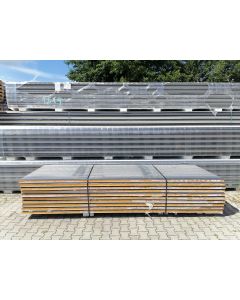 Sandwichplatten 60 mm Wand II. Wahl RAL 7016 Paket 890B