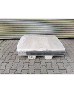 Sandwichplatten 80 mm Wand II. Wahl RAL 7016 Paket 905B