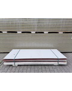 Sandwichplatten 40 mm Dach II. Wahl RAL 8012 Paket 907B