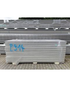 Sandwichplatten 100 mm Wand II. Wahl weiß Paket 914B