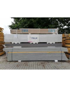 Sandwichplatten 100 mm Wand II. Wahl RAL 9007 Paket 931B