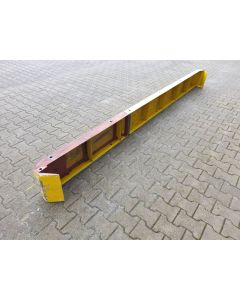 Anfahrschutzleitplanke, gebraucht // lichte Weite 3.480 mm