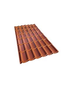 Pfannenblech Dachziegelblech I.Wahl in Ziegelrot (14,75€/QM)