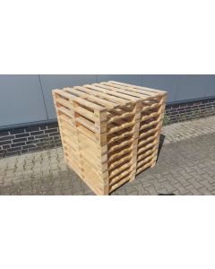 Einwegpalette Holzpalette, II. Wahl | Neuware | teils gebraucht | Abm.: 1.145 x 1.140 x 130 mm | Holz | 07 Deckbretter | Interne Bezeichnung: Bild 2_1150 x 1150 mm