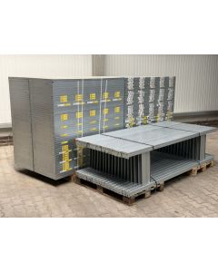 Fachbodenregal Magazinregal, gebraucht | SSI Sch&auml;fer R 3000 | Gesamth&ouml;he: 2.500 mm | Gesamttiefe: 600 mm | 6 Ebenen | Regall&auml;nge: 47,33 lfm.