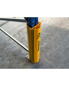 St&auml;nderschutz Pfostenschutz Rammschutz, gebraucht | A-Safe | passend f&uuml;r Rahmenprofil: 85 mm | Gesamth&ouml;he: 600 mm | gelb