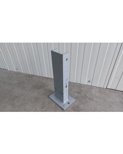 U -Anfahrschutzecke Palettenregal, gebraucht | Gesamth&ouml;he: 390 mm | Gesamtbreite: 180 mm | U Profilabm.: 100 x 50 | grau
