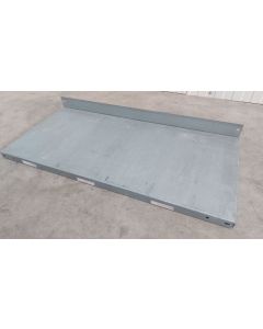 Anschlagblech Fachbodenregal, gebraucht | Dexion Schraubregal | Gesamth&ouml;he: 106 mm | f&uuml;r Bodenl&auml;nge: 990 mm | verzinkter Stahl