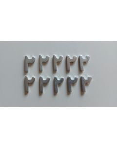 10x Sicherungsstifte Palettenregaltraverse Traverse Palettenregal, gebraucht | Jungheinrich MPB | sendzimir verzinkt