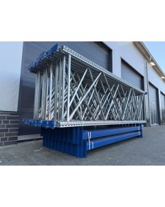 Palettenregalanlage Palettenregal, gebraucht | SSI Schäfer PR 600 | Regalständer: 3.800 x 1.100 mm | Lichte Weite: 2.700 mm | Regallänge: 25,05 lfm.