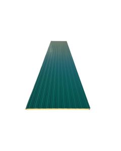 Sandwichplatten für Wand I. Wahl 40mm Moosgrün Länge 6,00m (32,75€/QM)
