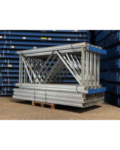 Palettenregalst&auml;nder Regalst&auml;nder Palettenregal, gebraucht | SSI Sch&auml;fer PR600 | St&auml;ndertyp: P215 | St&auml;nderh&ouml;he: 2.000 mm | St&auml;ndertiefe: 1.100 mm | sendzimir verzinkt