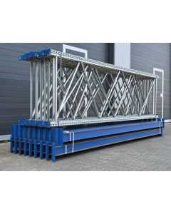 Palettenregalanlage Palettenregal, gebraucht | SSI Schäfer | Regalständer: 3.600 x 1.100 mm | Lichte Weite: 3.600 mm | Regallänge: 18,54 lfm.