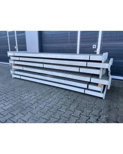 Palettenregaltraverse Traverse, gebraucht | Modulblok | Lichte Weite: 3.305 mm | K: 100 x 40 mm | weiß | 4 HK