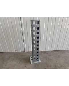 Fu&szlig;platte Fu&szlig;platten f. Palettenregal, neu | Meta | f&uuml;r 85|20 Rahmenprofil | Abmessungen: 140 x 140 x 6 mm | galvanisch verzinkt