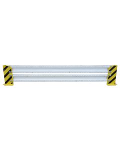 Anfahrschutzleitplanke, gebraucht // lichte Weite 2.300 mm