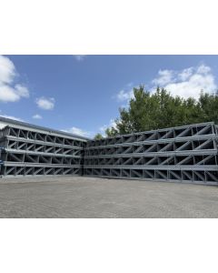 Palettenregalanlage Palettenregal, gebraucht | SSI Sch&auml;fer PR 600 | Regalst&auml;nder: 14.100 x 1.050 mm | Lichte Weite: 2.700 mm | Regall&auml;nge: Ausw&auml;hlbar