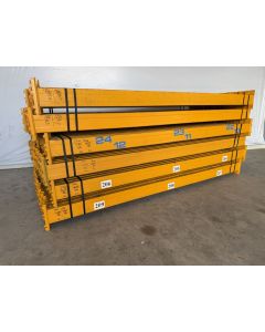 Palettenregaltraverse Traverse Palettenregal, gebraucht | Jung Heinrich Delta | lichte Weite: 2.700 mm | K: 130 x 45 mm | gelb