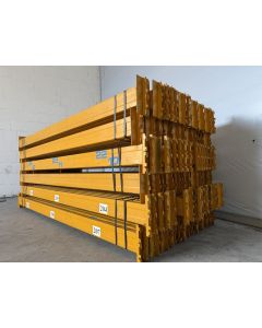 Palettenregaltraverse Traverse Palettenregal, gebraucht | Jung Heinrich Delta | lichte Weite: 2.700 mm | K: 130 x 50 mm | gelb