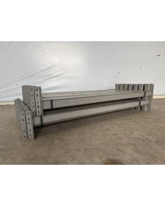 Palettenregaltraverse Traverse Palettenregal, gebraucht | SSI Sch&auml;fer PR600 | lichte Weite: 1.800 mm | INP: 80 x 42 mm | grau | 4 HK