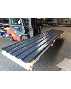 Trapezblech I.Wahl 35/207 mit Anti-Kondens Beschichtung Rotbraun/Anthrazit (17,50€/QM)