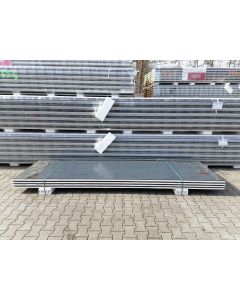 Sandwichplatten 40 mm Wand II. Wahl RAL 7016 Paket 1158B