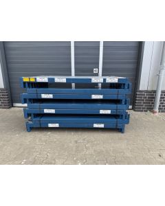 Palettenregaltraverse Traverse Palettenregal, gebraucht | Polypal Stockpal | lichte Weite: 1.850 mm | Kopftraversen | K: 90 x 50 mm | blau
