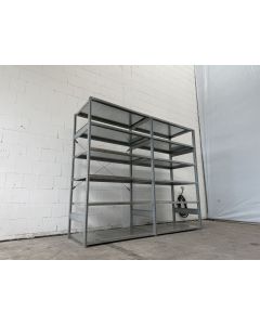 Fachbodenregal Magazinregal | SSI Schäfer R 3000 | neu & gebraucht | Gesamthöhe: 2.278 mm | Gesamttiefe: 800 mm | 6 Ebenen | Regallänge: 2,65 lfm.