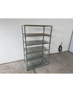 Fachbodenregal Magazinregal | SSI Schäfer R 3000 | neu & gebraucht | Gesamthöhe: 2.278 mm | Gesamttiefe: 800 mm | 6 Ebenen | Regallänge: 1,34 lfm.