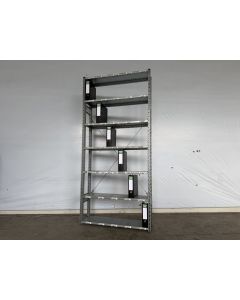 Fachbodenregal Aktenregal Magazinregal | SSI Sch&auml;fer R 3000 | gebraucht | Gesamth&ouml;he: 2.278 mm | Gesamttiefe: 300 mm | 7 Ebenen | Regall&auml;nge: 1,06 lfm.