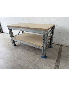 Werkbank Arbeitstisch Dexion Speedlock P90 gebraucht / Werkbankbreite: 1.665 mm / Höhe: 938 mm / Werkbanktiefe: 820 mm