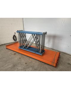 Palettenregalanlage Palettenregal, gebraucht | Stow Pal Rack NS | Regalständer: 1.750 x 1.100 mm | lichte Weite: 3.600 mm | Regallänge: 18,51 lfm.